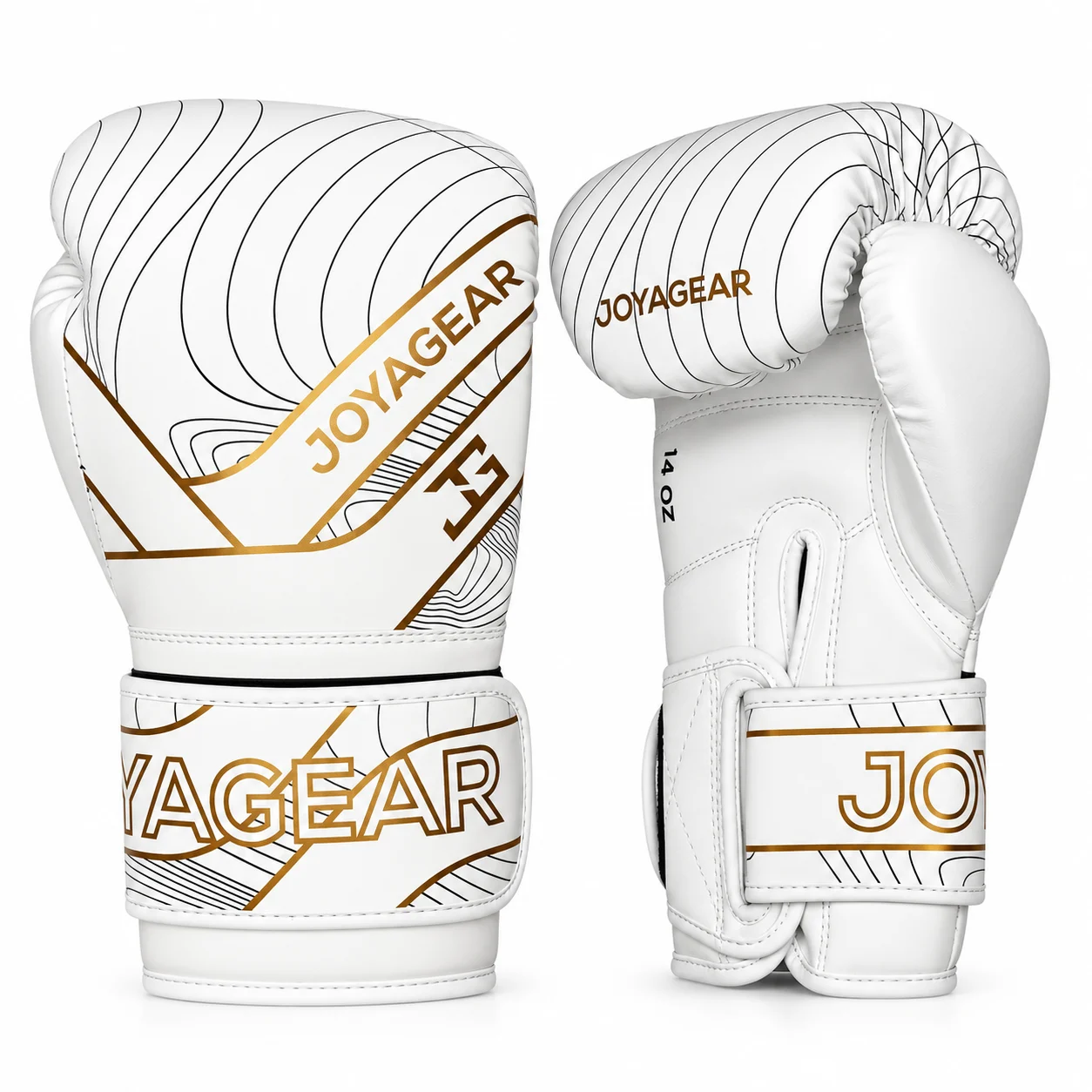 Manusi de box Joya essential albe